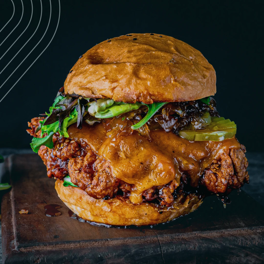Humbeys chicken burger